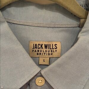 Jack Wills Gray Lightweight Shirt Jacket